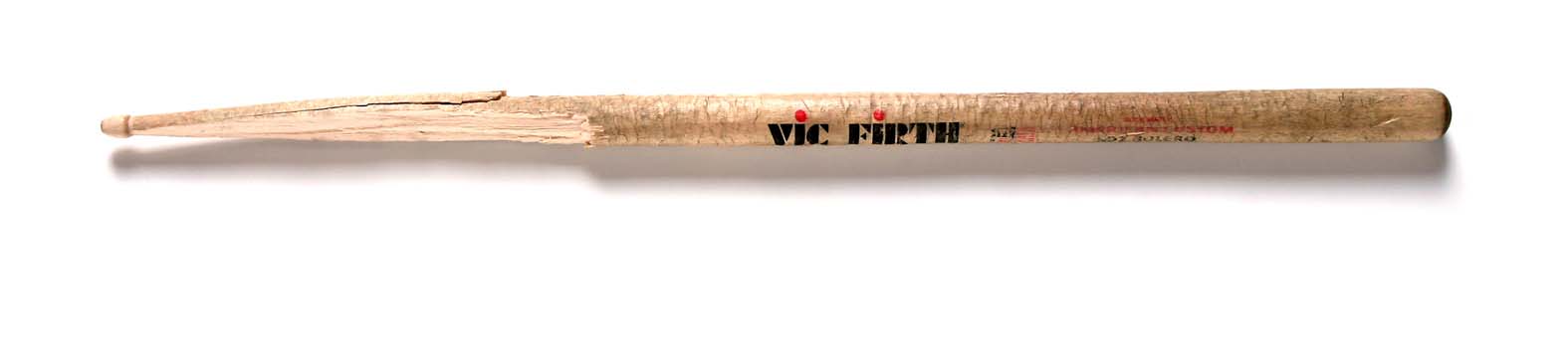 the drumstick of Hamid Drake